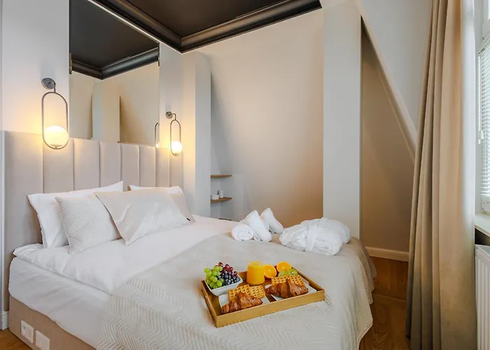 公寓 Baltyk Miedzyzdroje, Basen, Sauna 2,3,4 Os Z Jacuzzi 米兹多洛杰